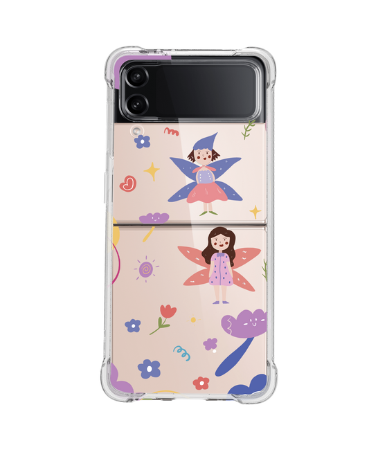 Android Flip / Fold Rearguard Hybrid - Fairy Pattern