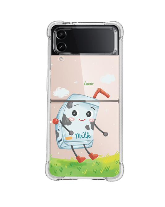 Android Flip / Fold Rearguard Hybrid - Milk to my Cookies (Couple Case)