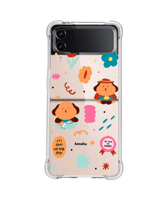 Android Flip / Fold Rearguard Hybrid - Selflove Garden