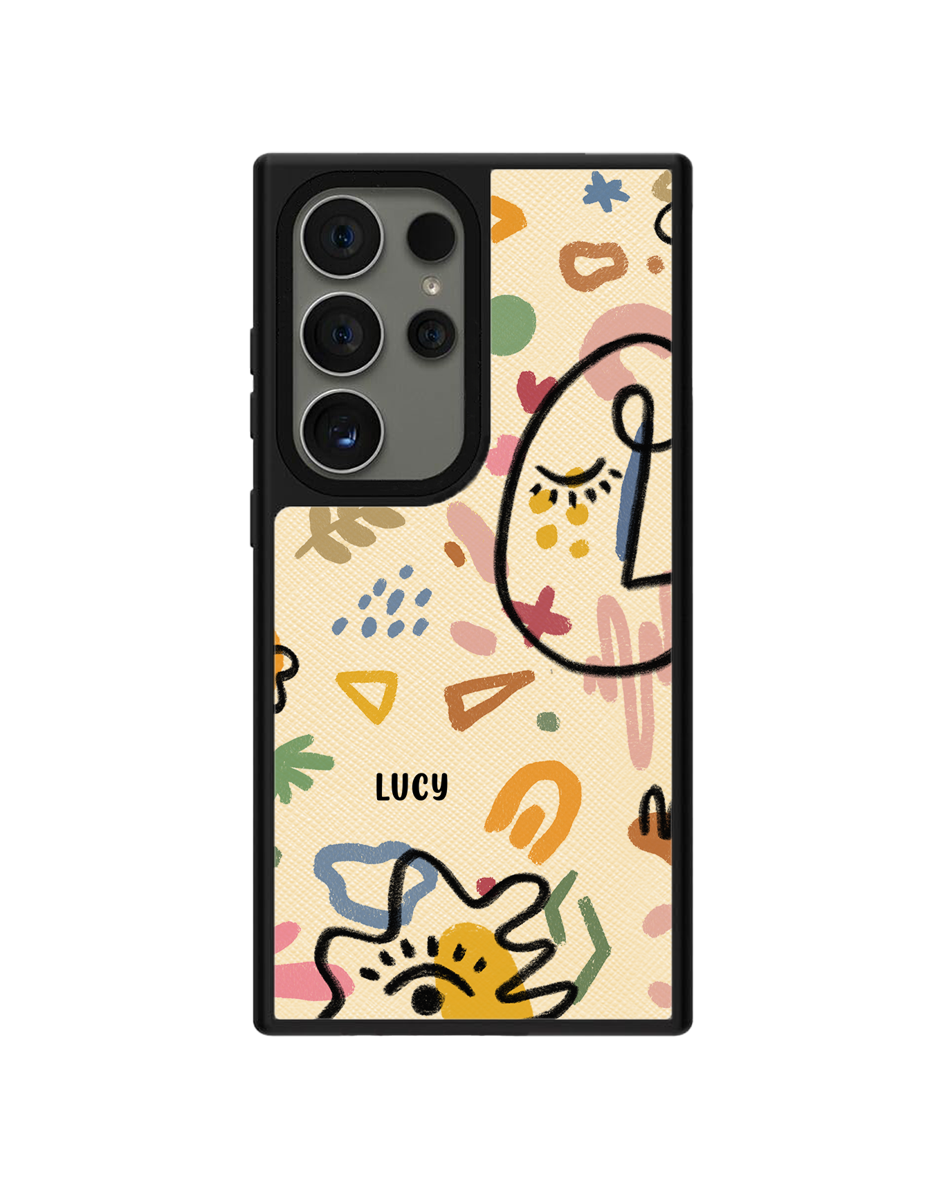 Android Leather Grip - แอ็บสแตร็กต์ 5.0