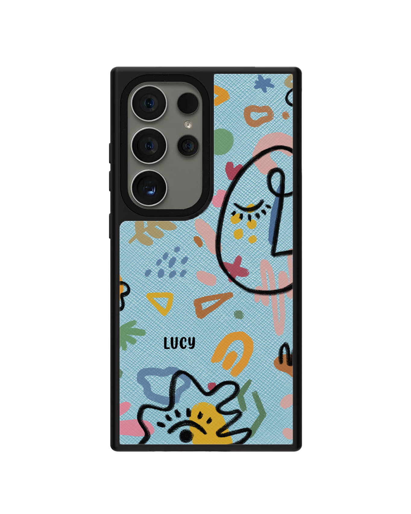 Android Leather Grip - แอ็บสแตร็กต์ 5.0