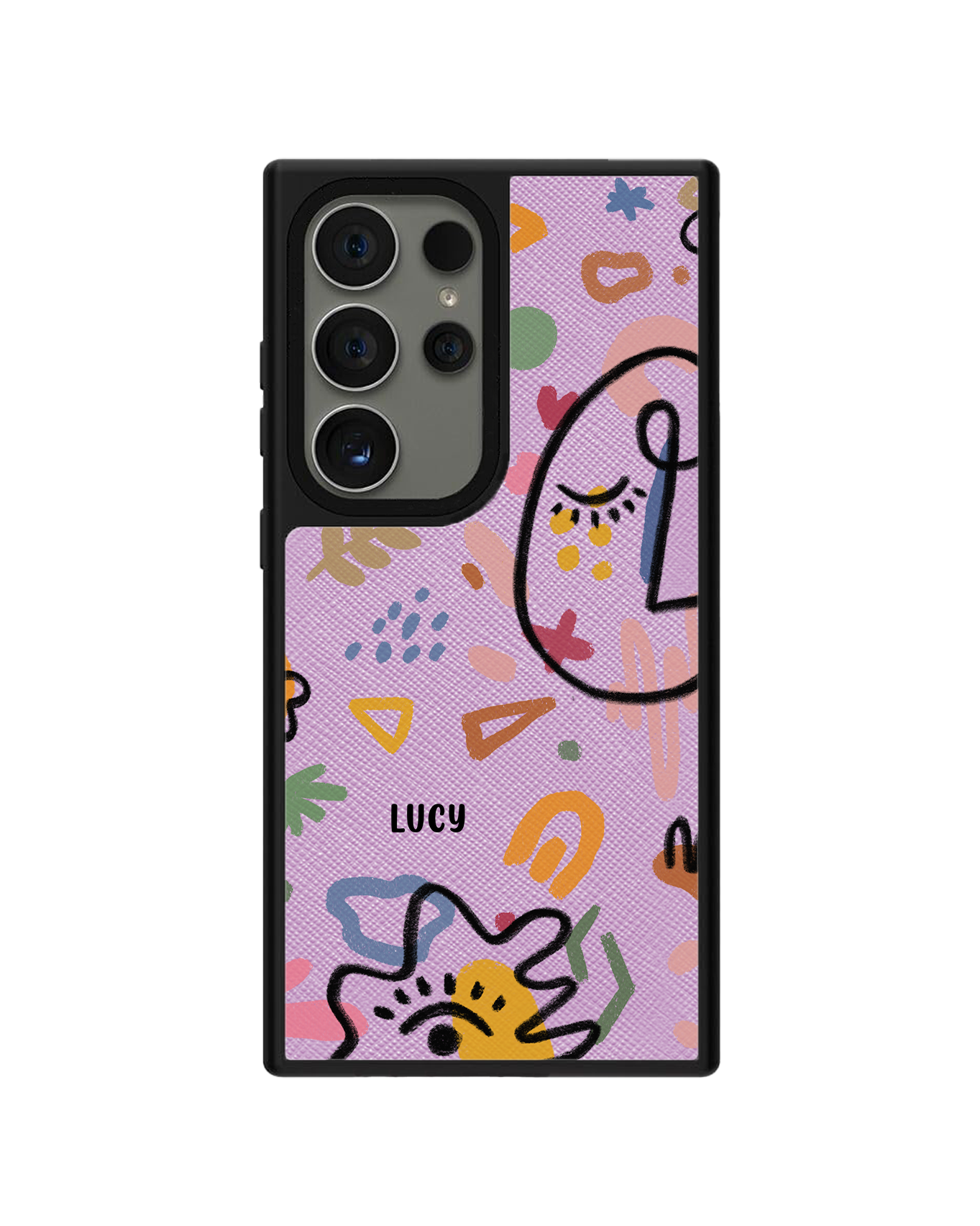 Android Leather Grip - แอ็บสแตร็กต์ 5.0