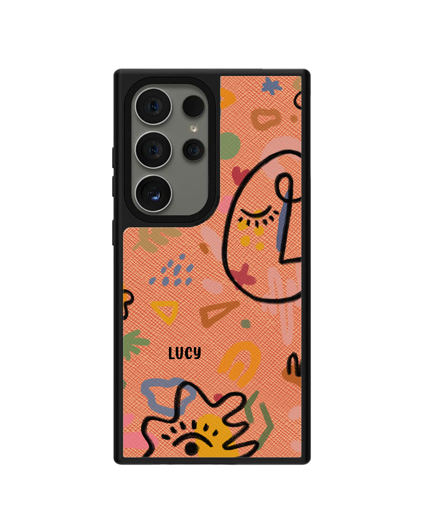Android Leather Grip - แอ็บสแตร็กต์ 5.0