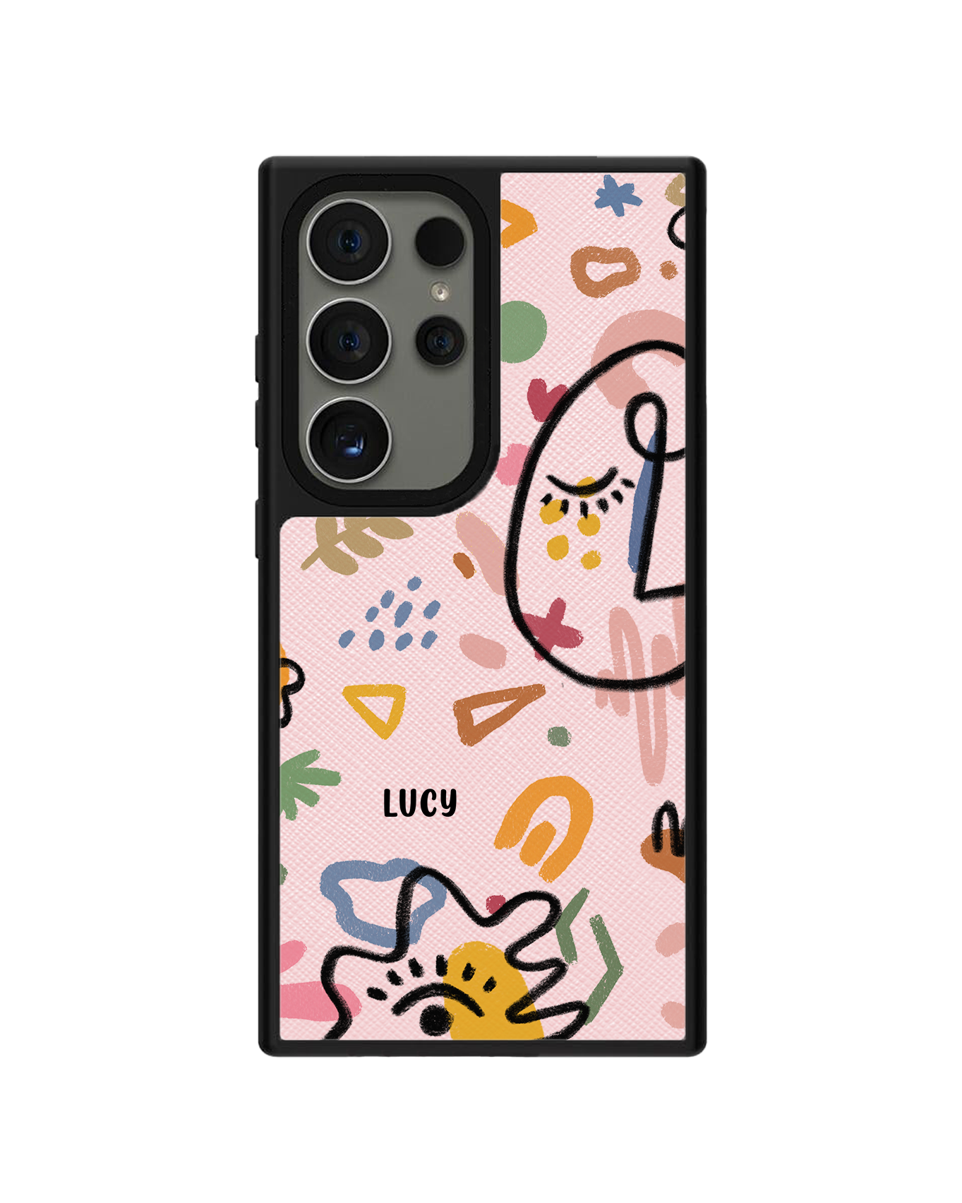 Android Leather Grip - แอ็บสแตร็กต์ 5.0