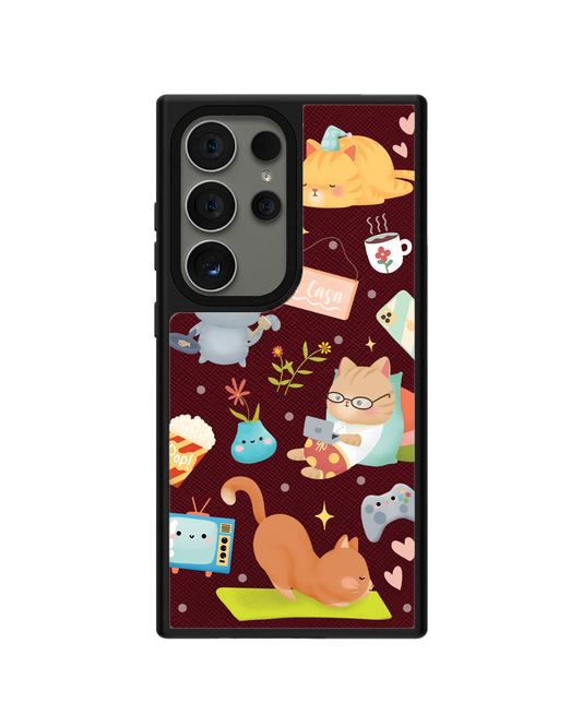 Android Leather Grip - อยู่บ้าน