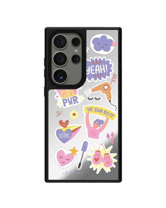 สติ๊กเกอร์แพ็ก Girl Power จาก Android Mirror Grip