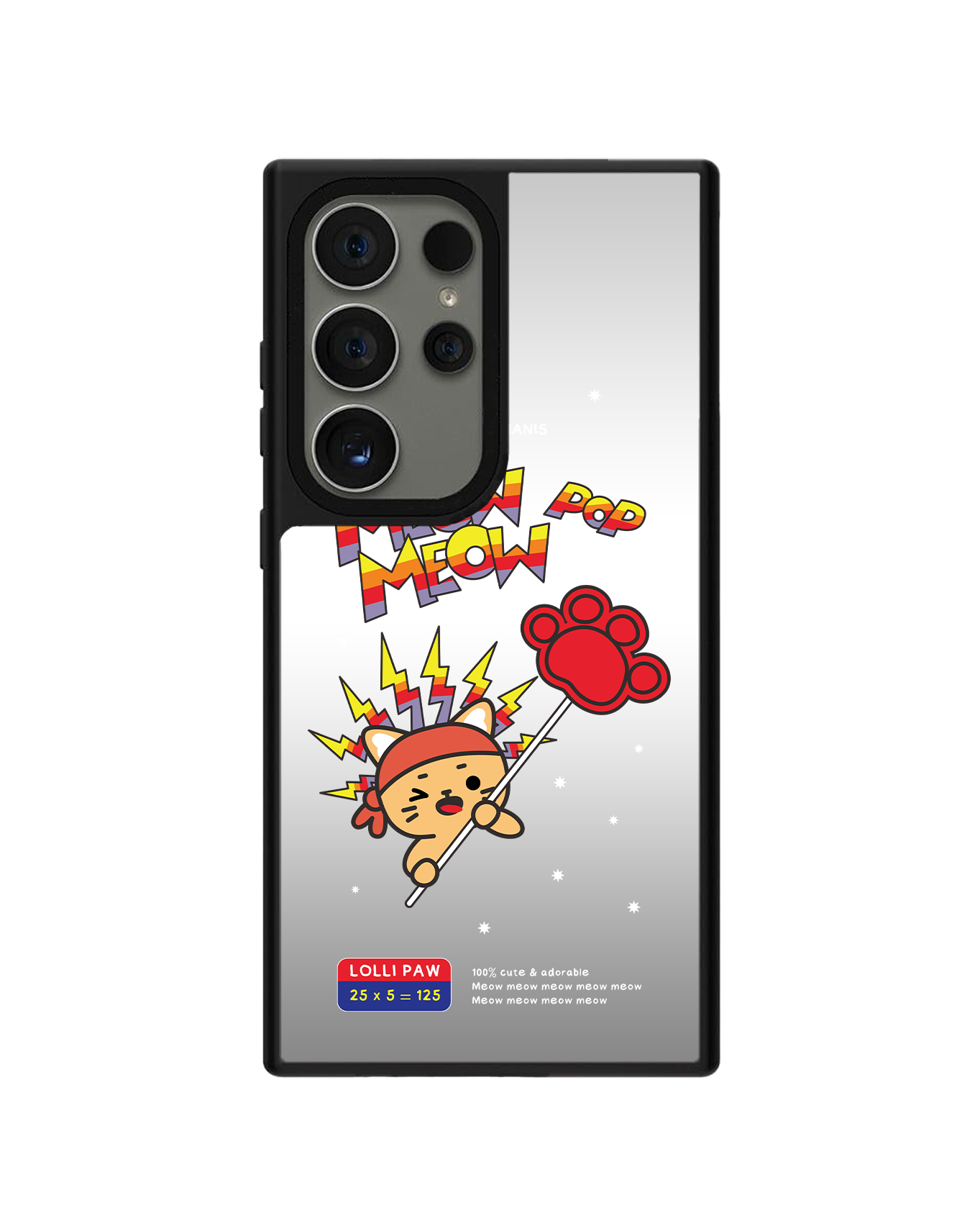 Android Mirror Grip - Meow Pop 1.0