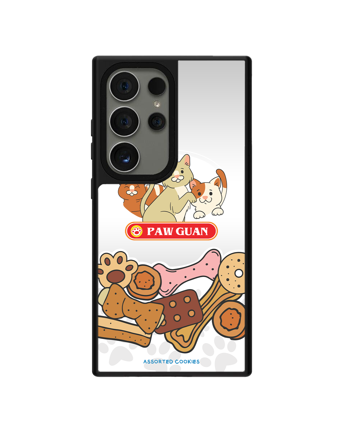 Android Mirror Grip - แมว Pawguan