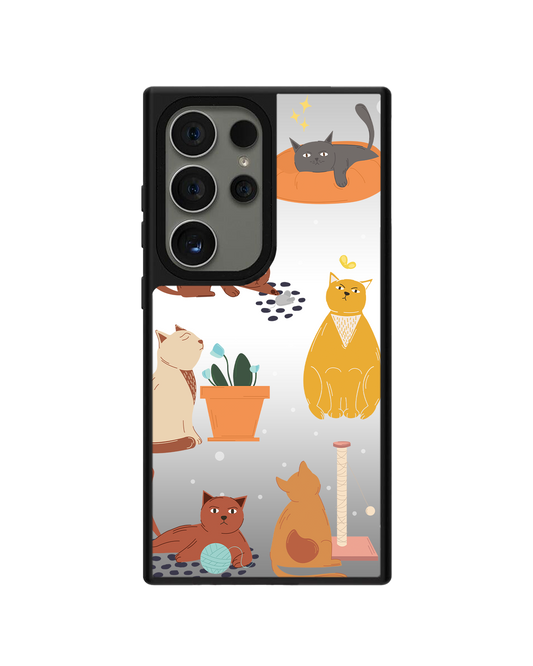 Android Mirror Grip - แมวขี้เล่น 1.0