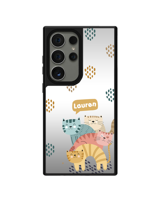 Android Mirror Grip - เรนโบว์ เหมียว 2.0