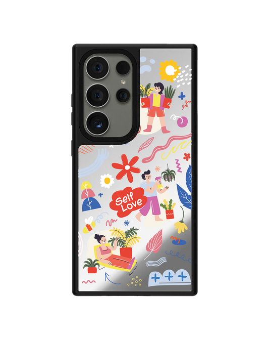 Android Mirror Grip - แพ็คสติ๊กเกอร์ Self Love 1.0