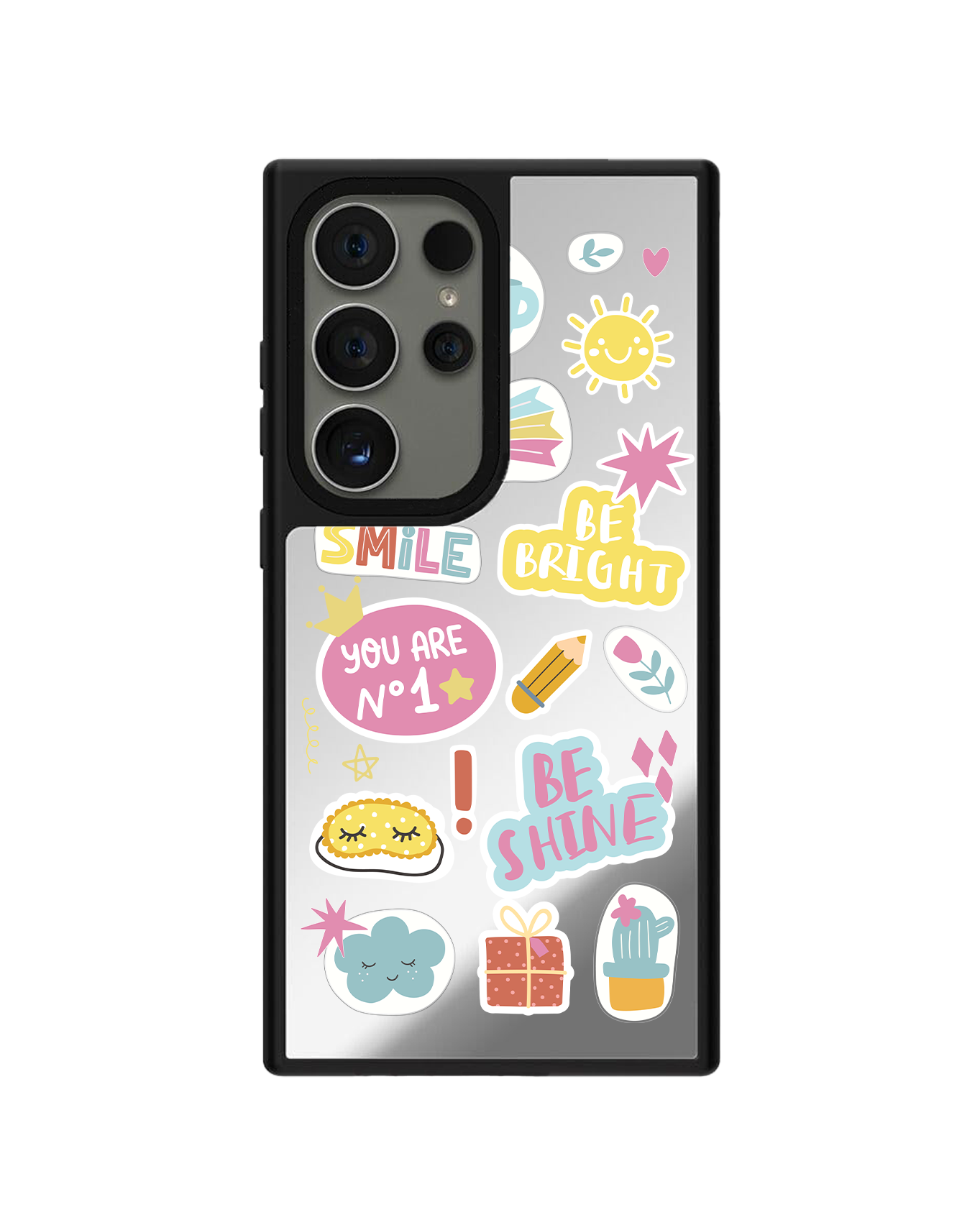 Android Mirror Grip - สติ๊กเกอร์แพ็ค Self Love 3.0