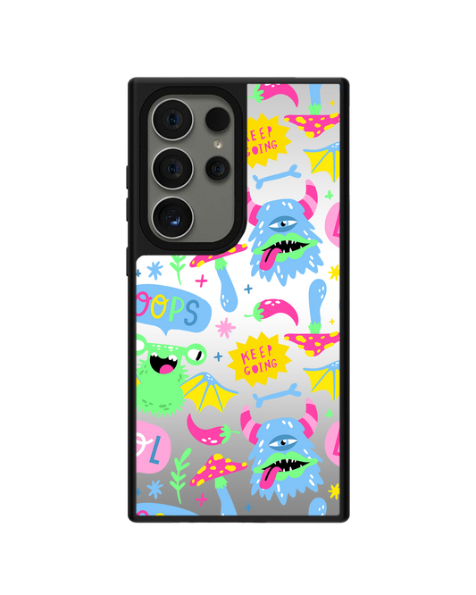 Android Mirror Grip - Monster Say Keep Going