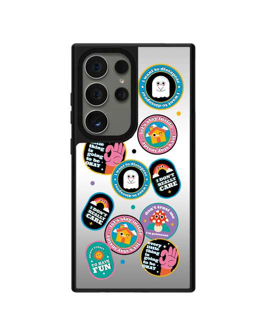 Android Mirror Grip - แพ็คสติ๊กเกอร์มอนสเตอร์