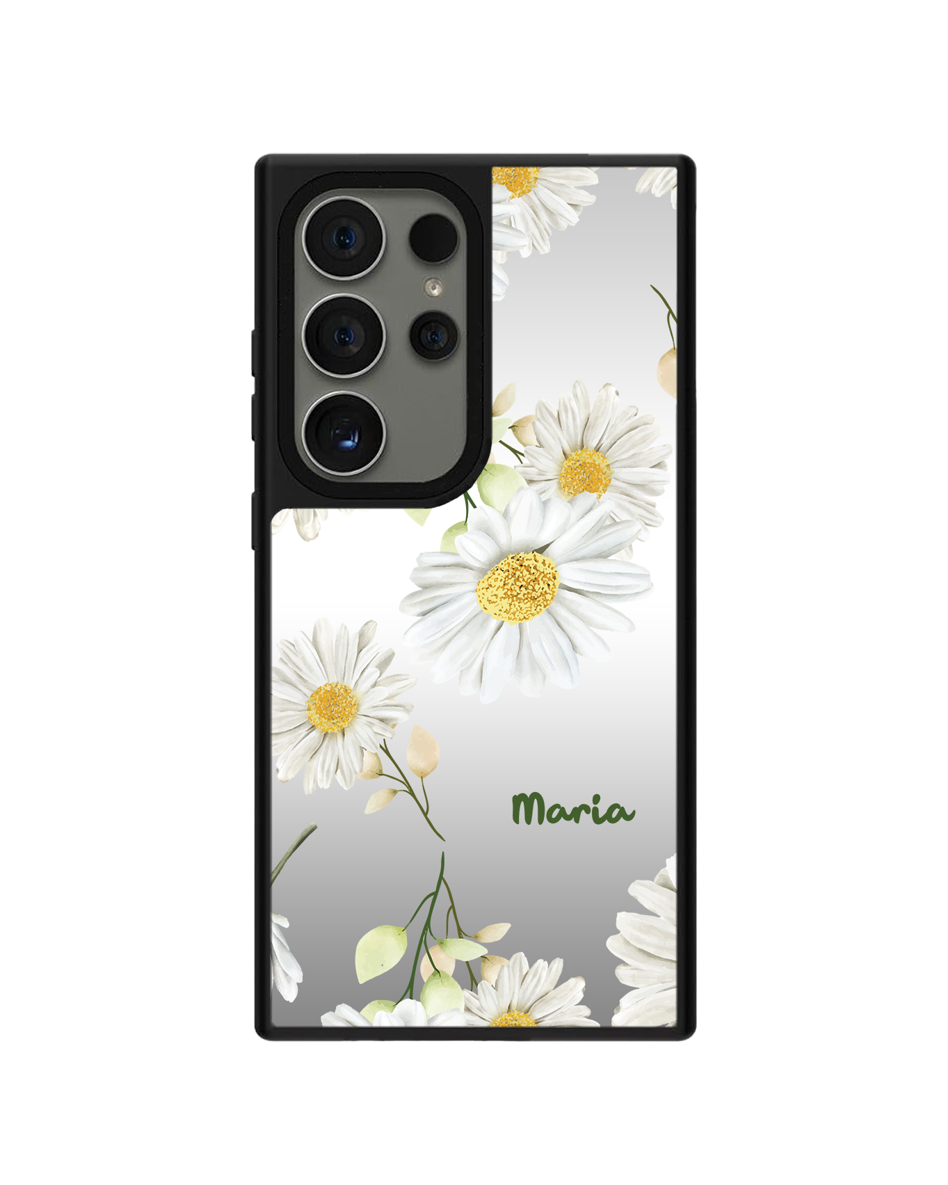 Android Mirror Grip - ดอกเบญจมาศเดือนตุลาคม