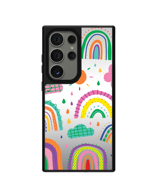 Android Mirror Grip - สีรุ้ง