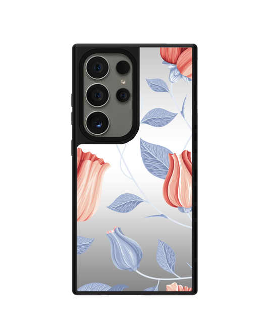 Android Mirror Grip - ดอกทิวลิปสีแดง