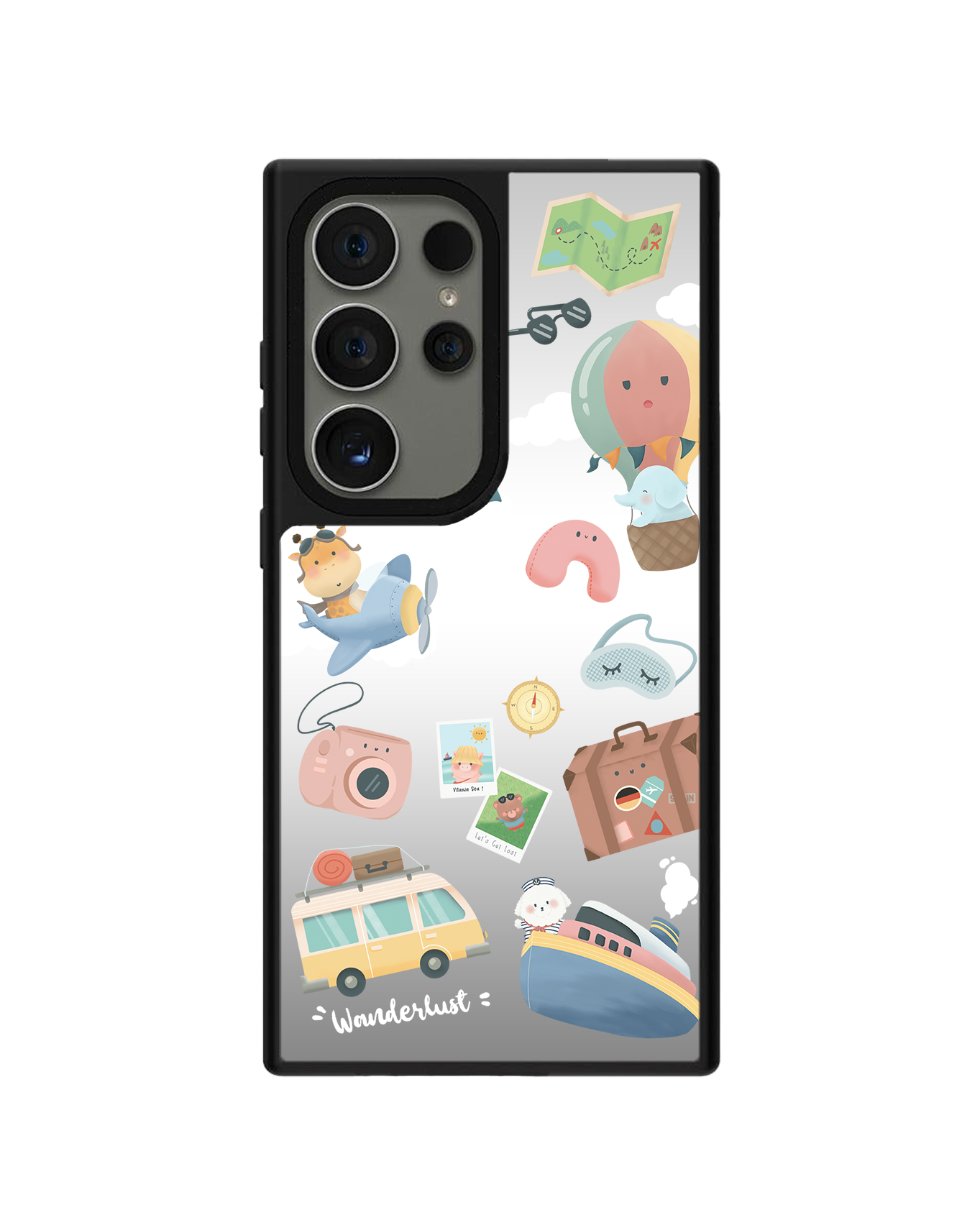 Android Mirror Grip - สำหรับการเดินทาง