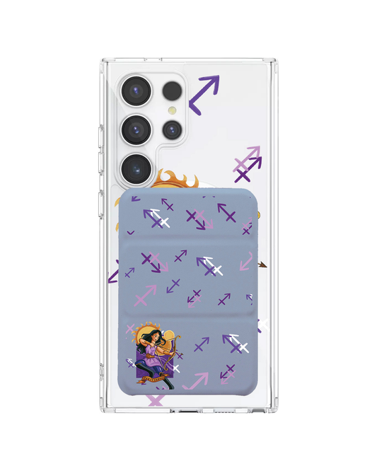 เคสกระเป๋าสตางค์พับสามทบแบบแม่เหล็กสำหรับ Android - Sagitarius