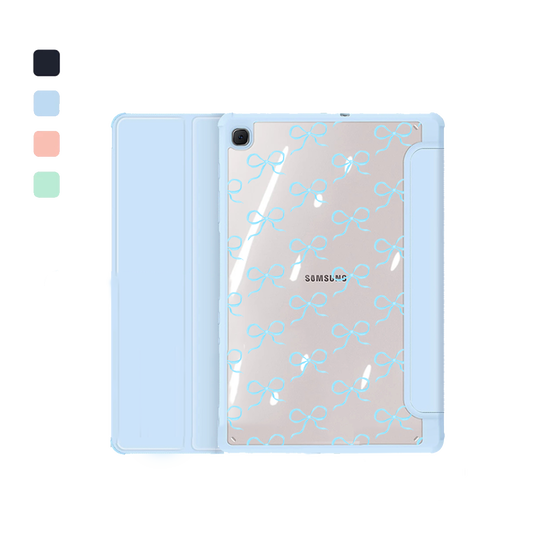 Android Tab Flipcover - Coquette Blue Bow