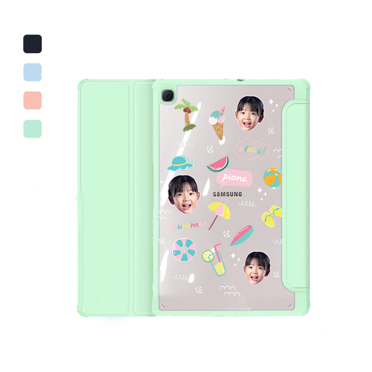 Android Tab Flipcover - Face Grid Summer