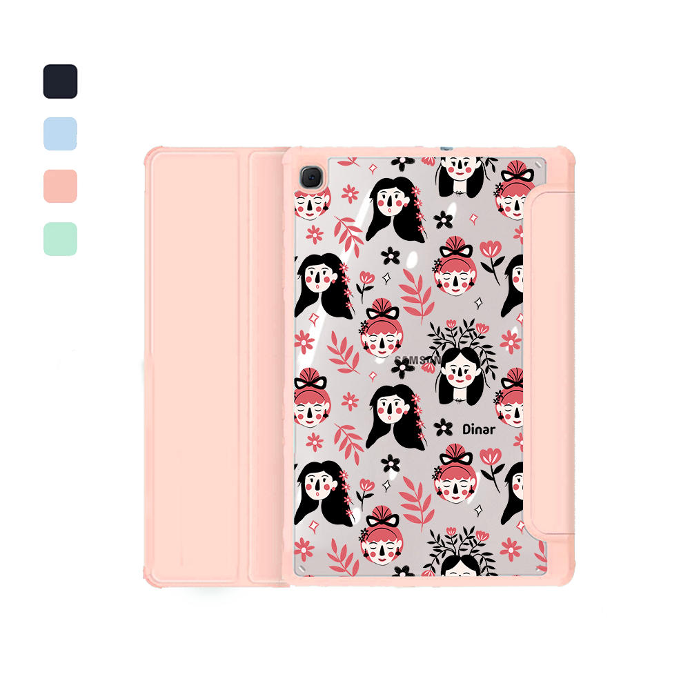 Android Tab Flipcover - Flowery Faces