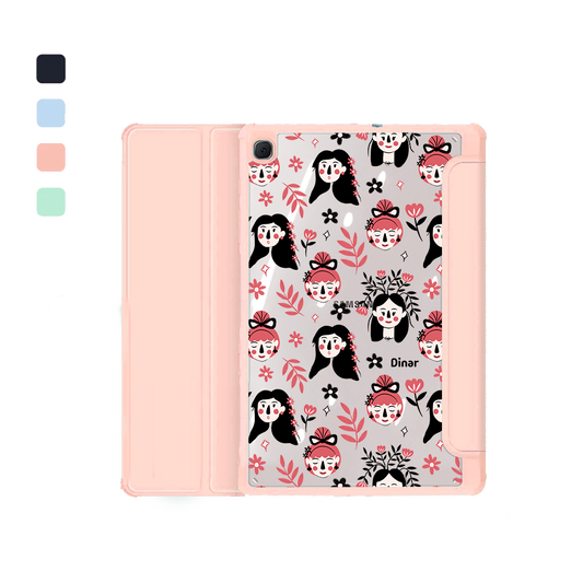 Android Tab Flipcover - Flowery Faces
