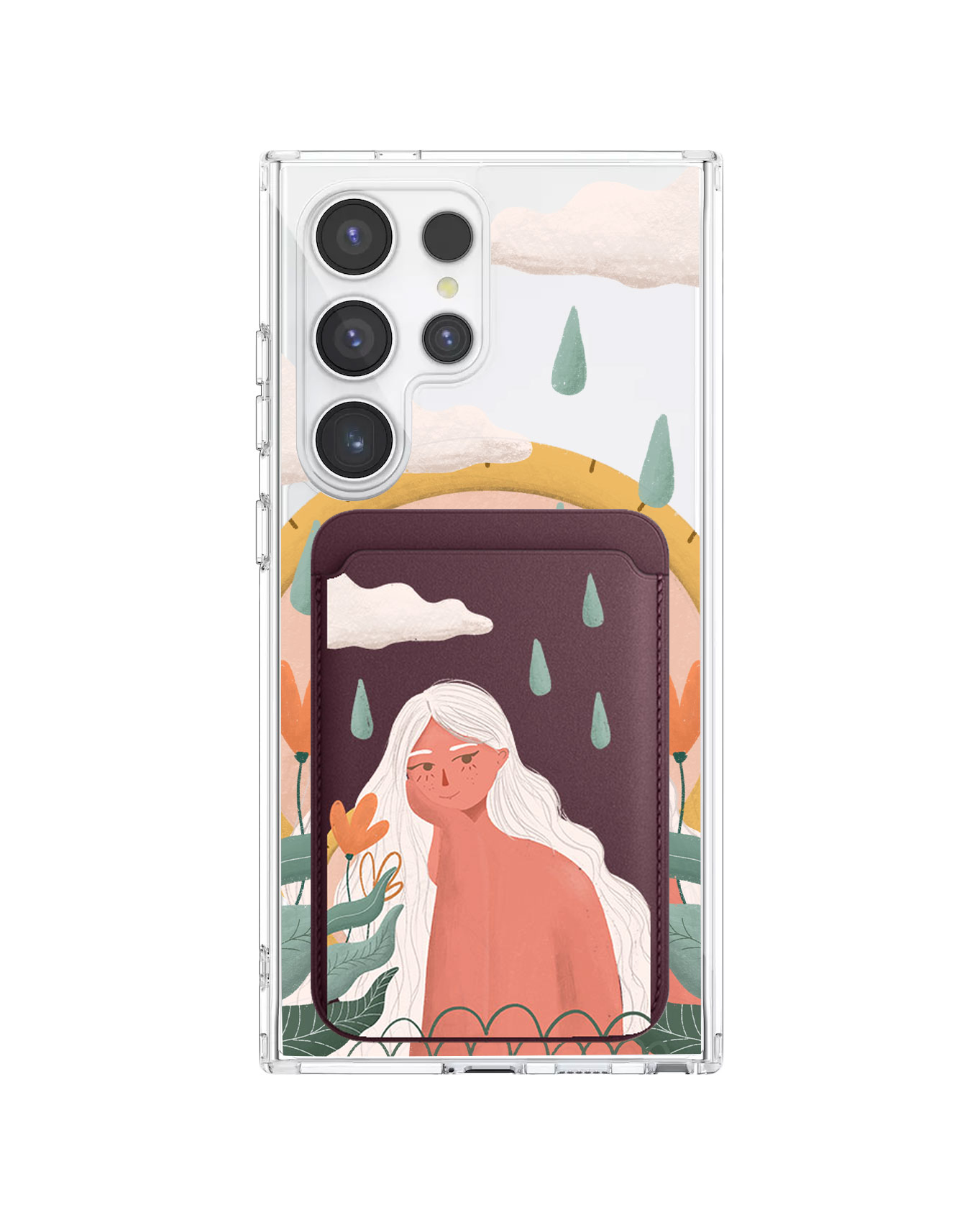 เคสกระเป๋าสตางค์แม่เหล็ก Android - Adara
