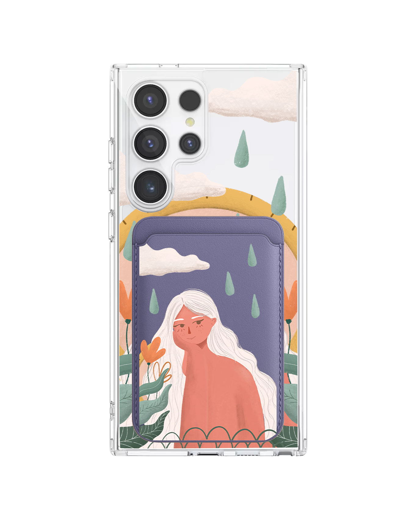 เคสกระเป๋าสตางค์แม่เหล็ก Android - Adara
