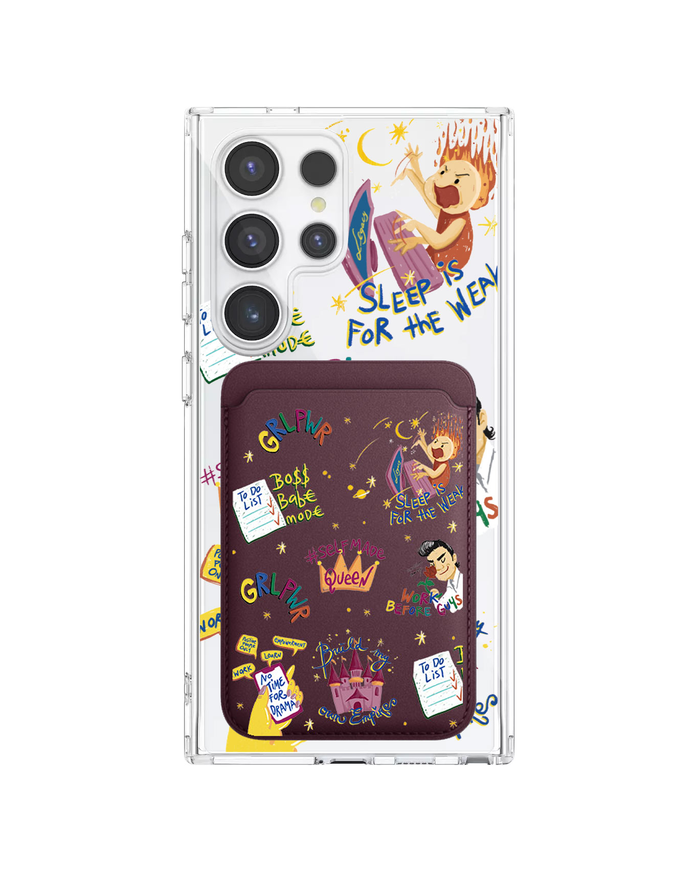 Android Magnetic Wallet Case - Ambitch 2.0