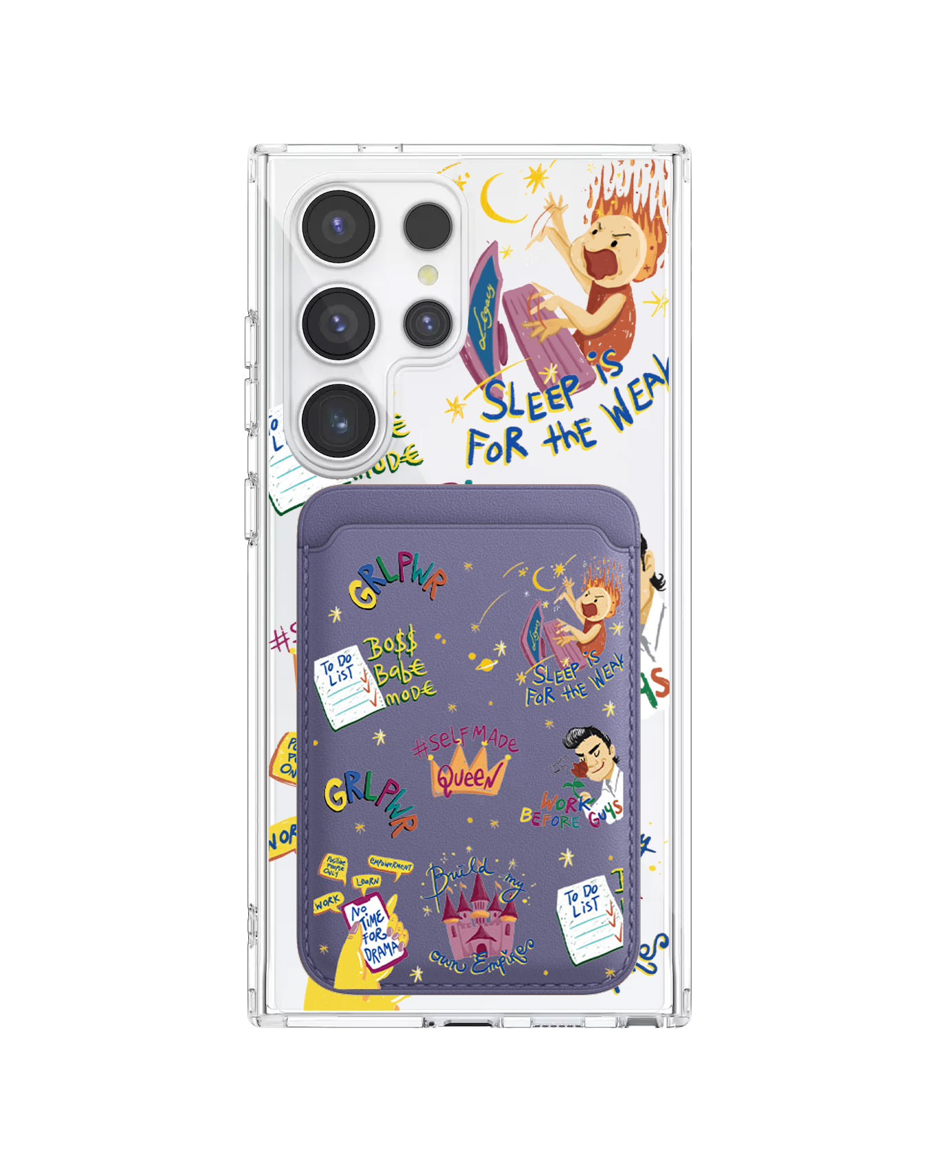 Android Magnetic Wallet Case - Ambitch 2.0