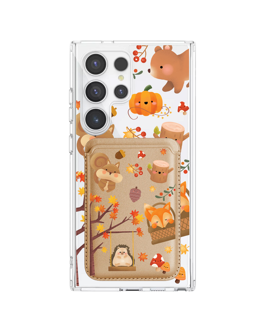 Android Magnetic Wallet Case - Autumn