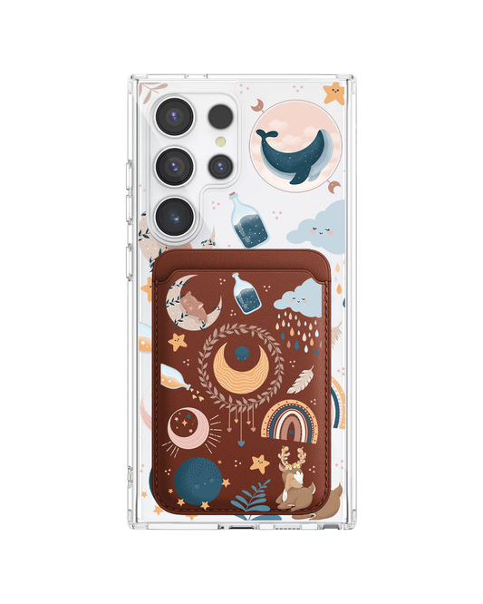Android Magnetic Wallet Case - Boho