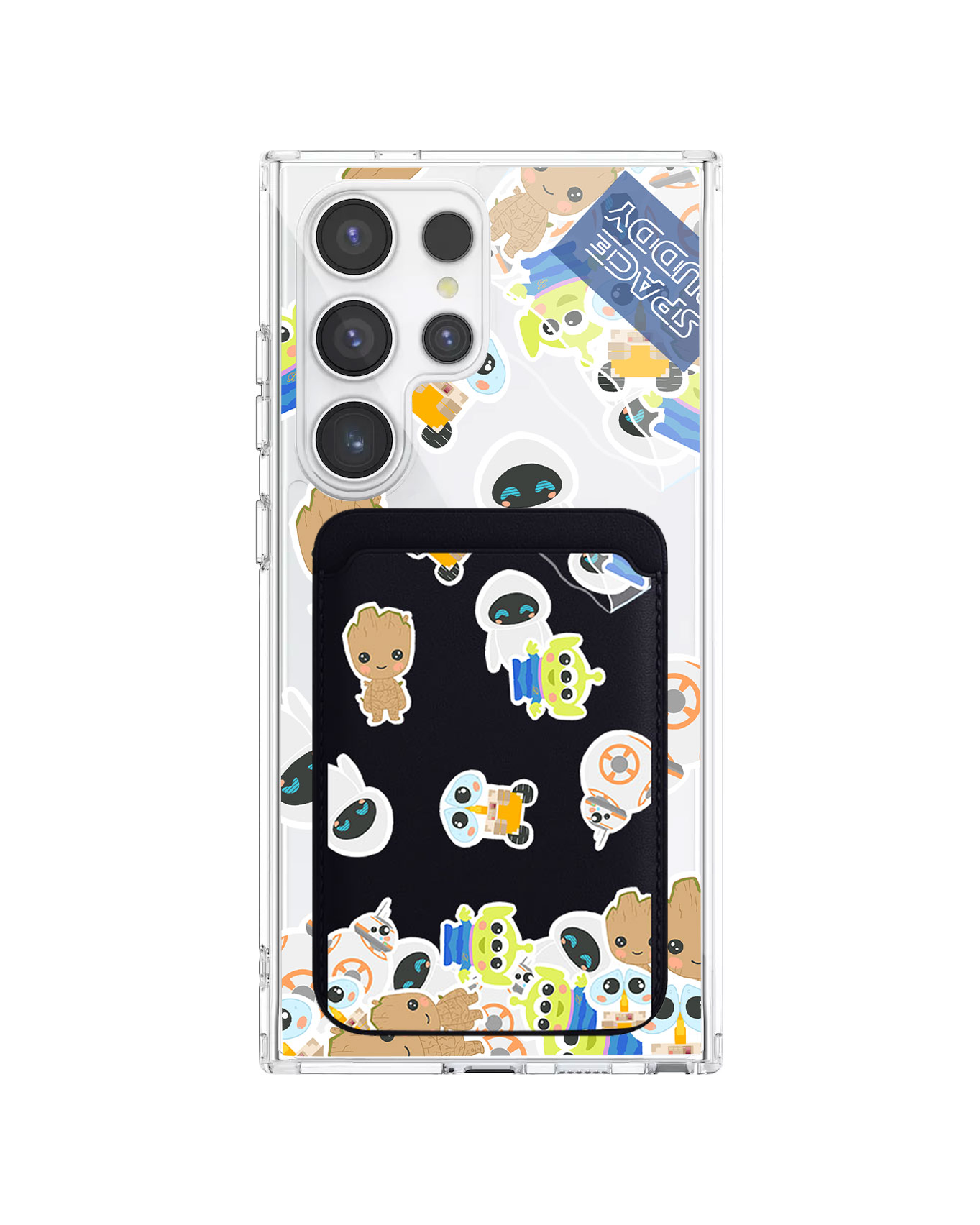 เคสกระเป๋าสตางค์แม่เหล็กสำหรับ Android - Buddy Space