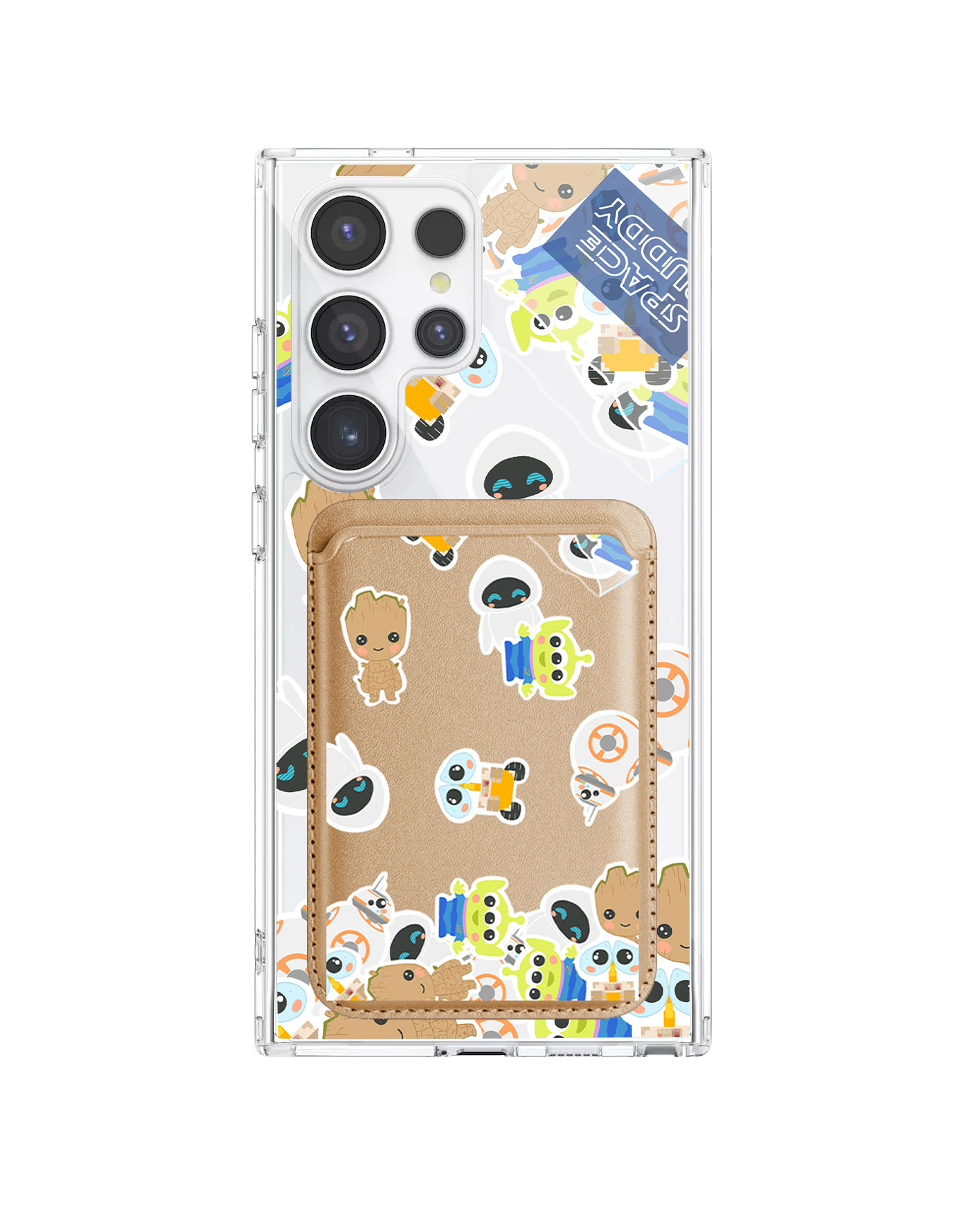 เคสกระเป๋าสตางค์แม่เหล็กสำหรับ Android - Buddy Space
