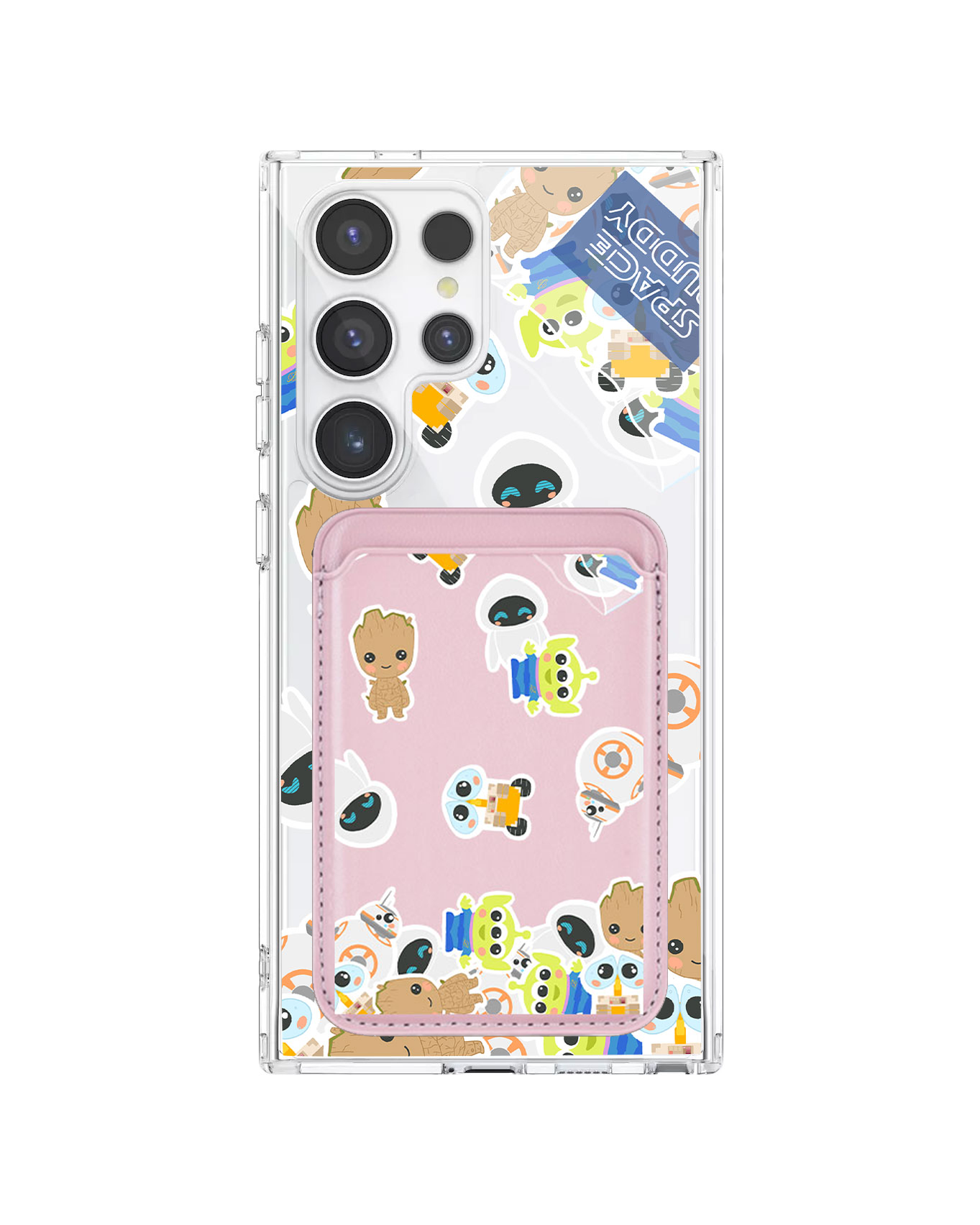 เคสกระเป๋าสตางค์แม่เหล็กสำหรับ Android - Buddy Space