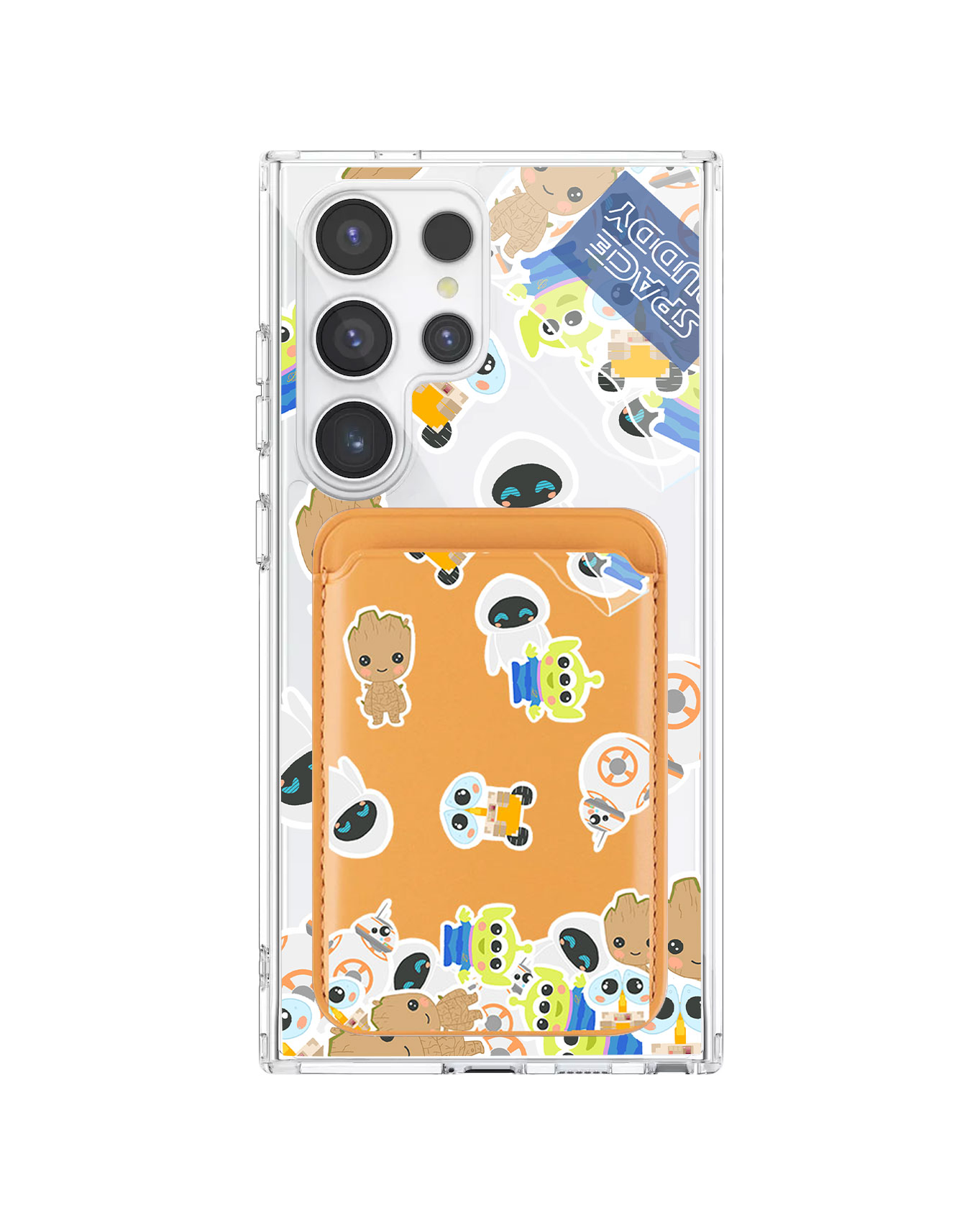 เคสกระเป๋าสตางค์แม่เหล็กสำหรับ Android - Buddy Space
