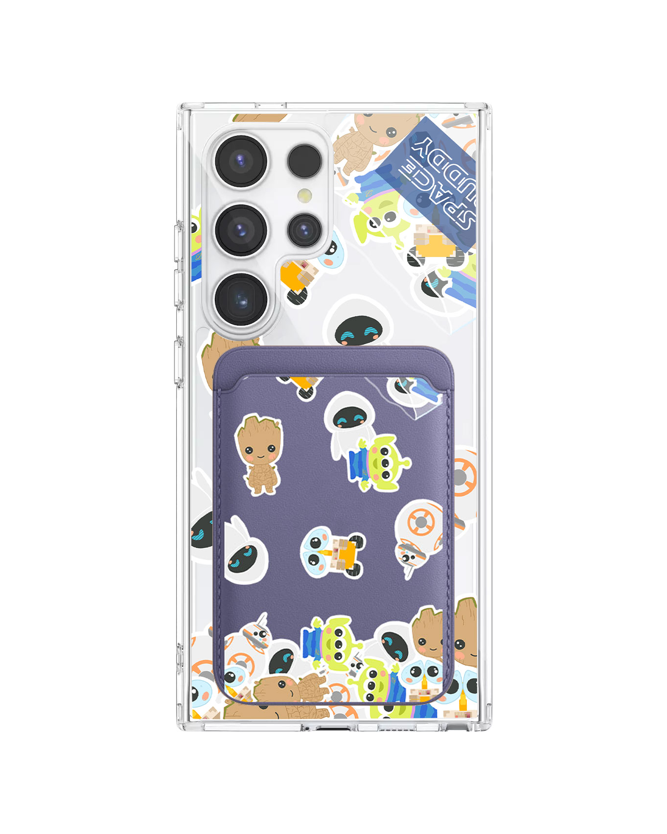 เคสกระเป๋าสตางค์แม่เหล็กสำหรับ Android - Buddy Space