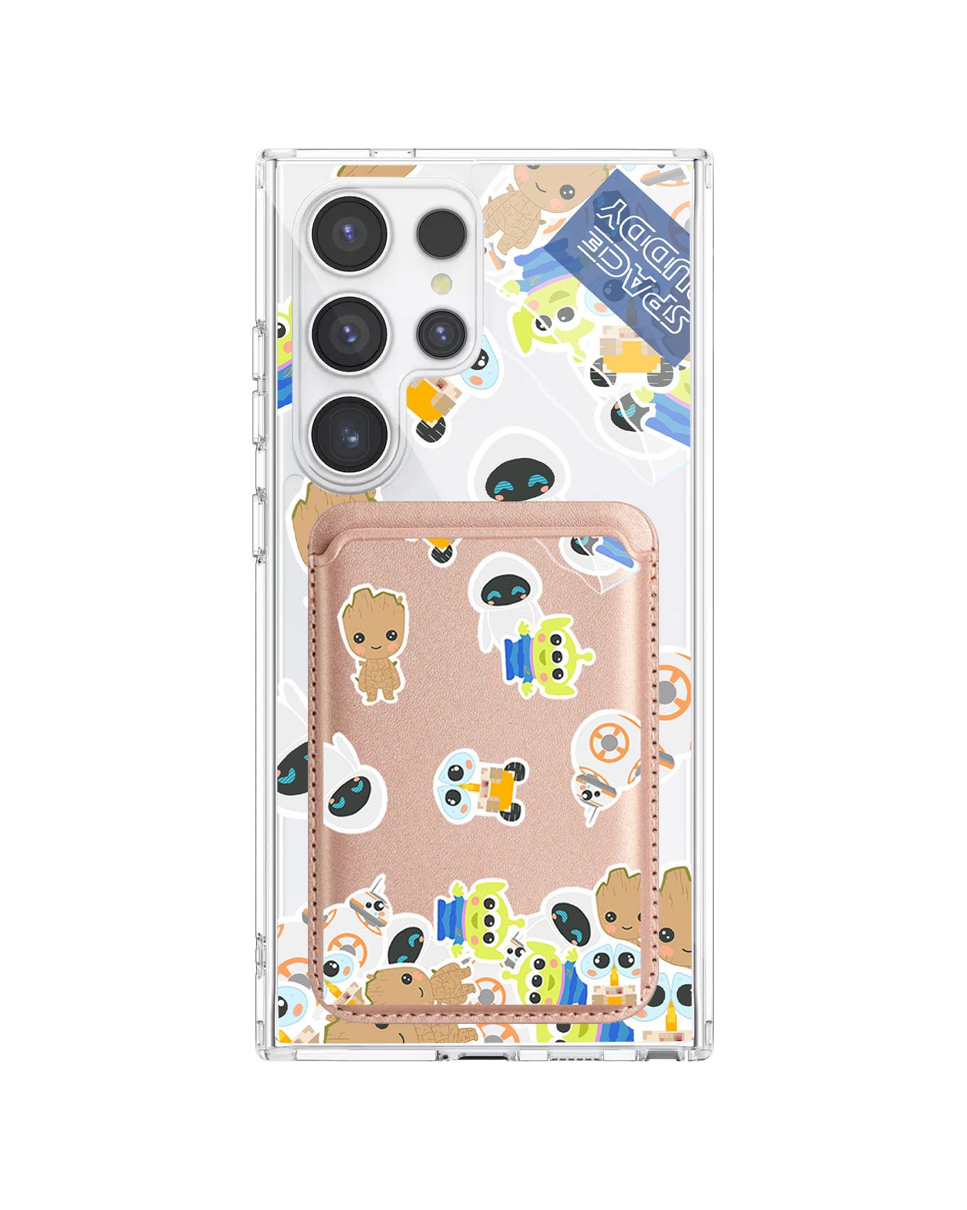 เคสกระเป๋าสตางค์แม่เหล็กสำหรับ Android - Buddy Space
