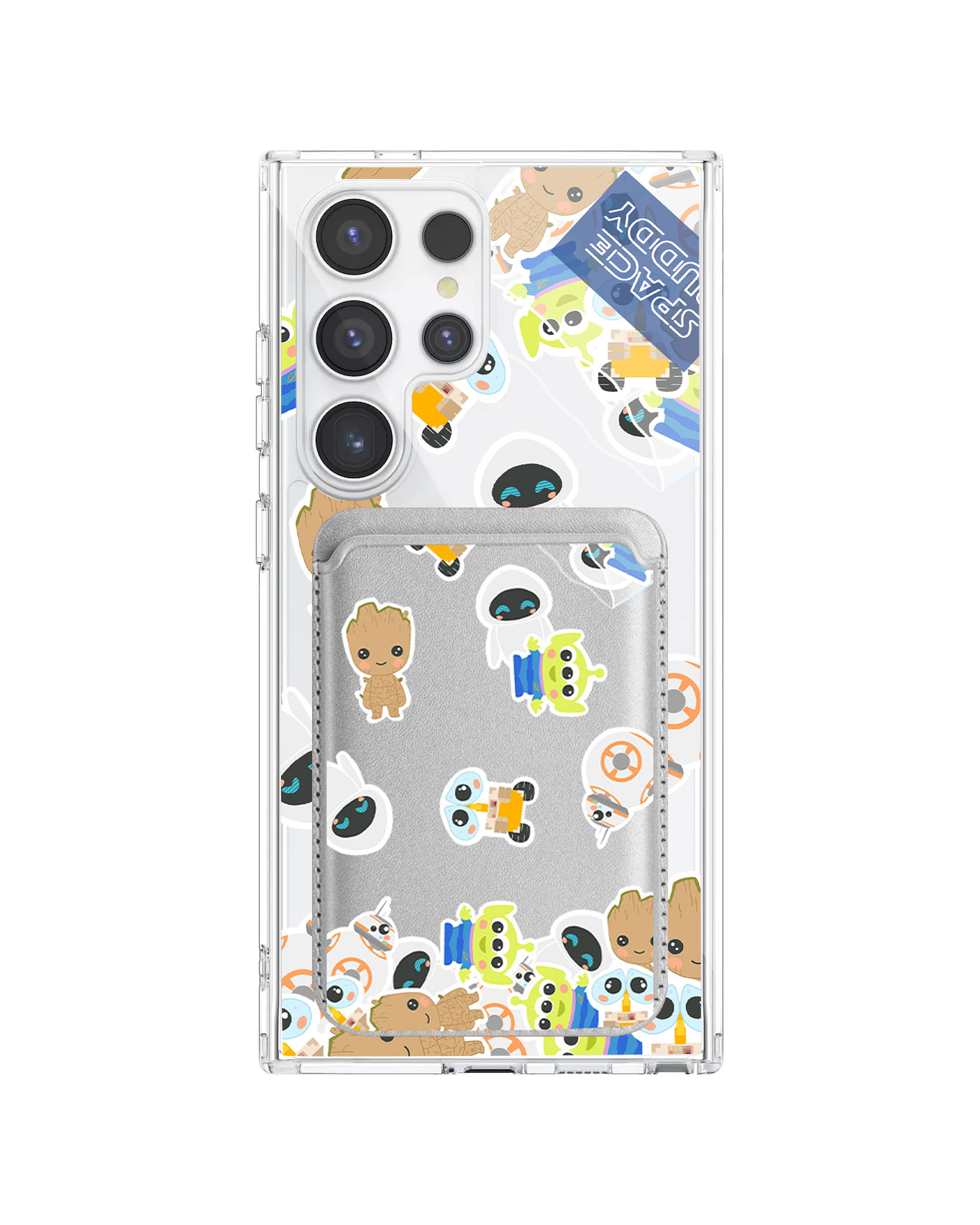 เคสกระเป๋าสตางค์แม่เหล็กสำหรับ Android - Buddy Space