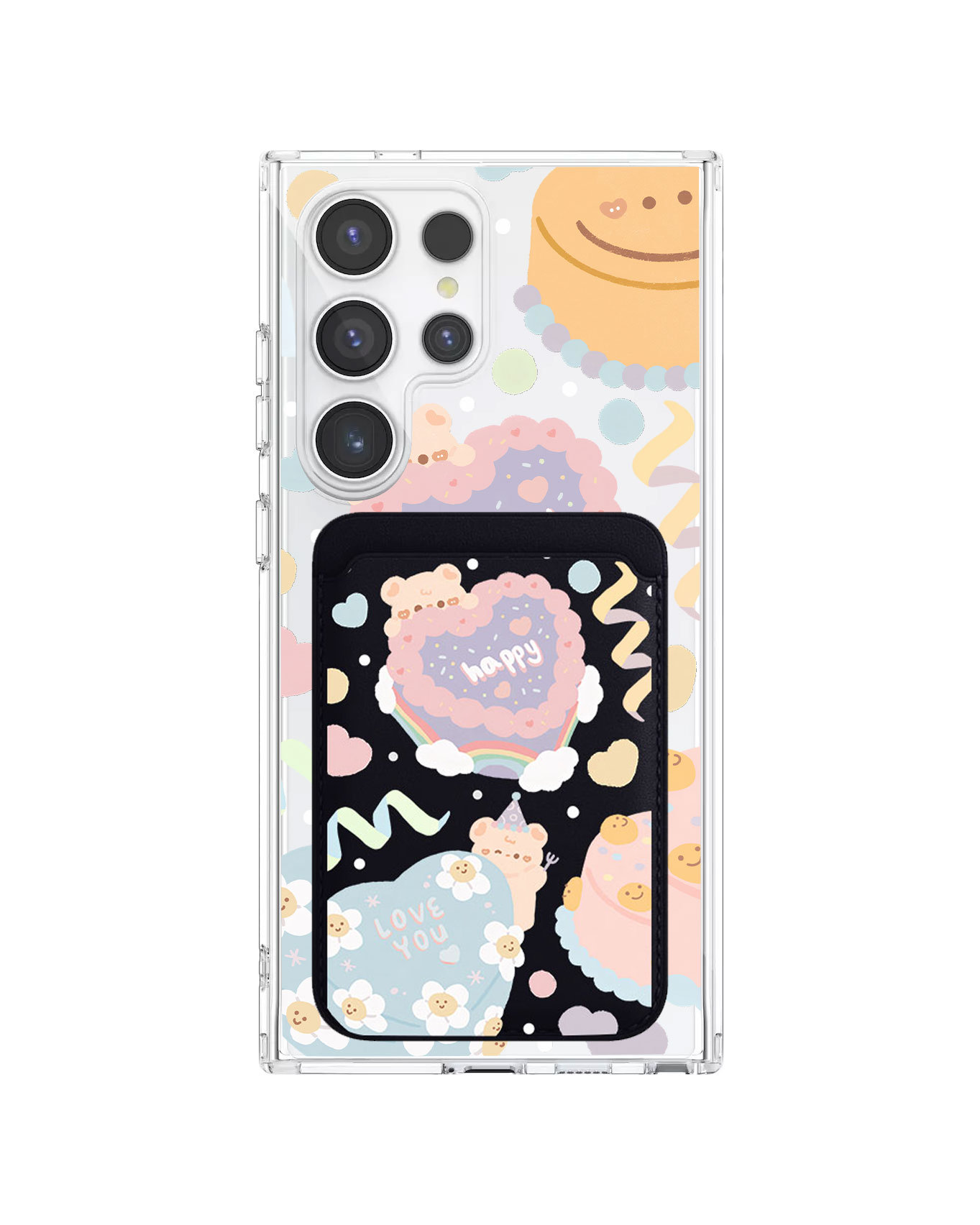 เคสกระเป๋าสตางค์แม่เหล็ก Android - Cake Party