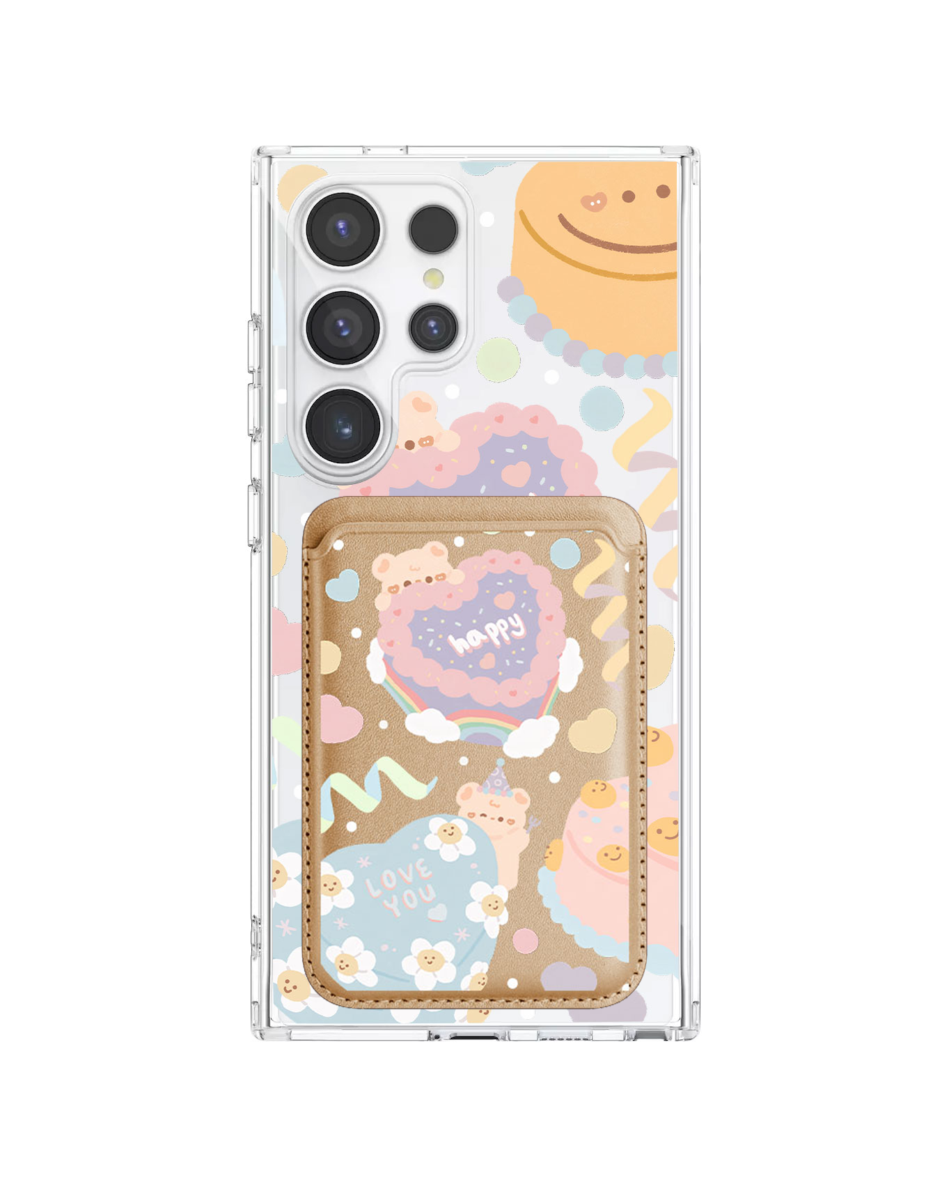เคสกระเป๋าสตางค์แม่เหล็ก Android - Cake Party