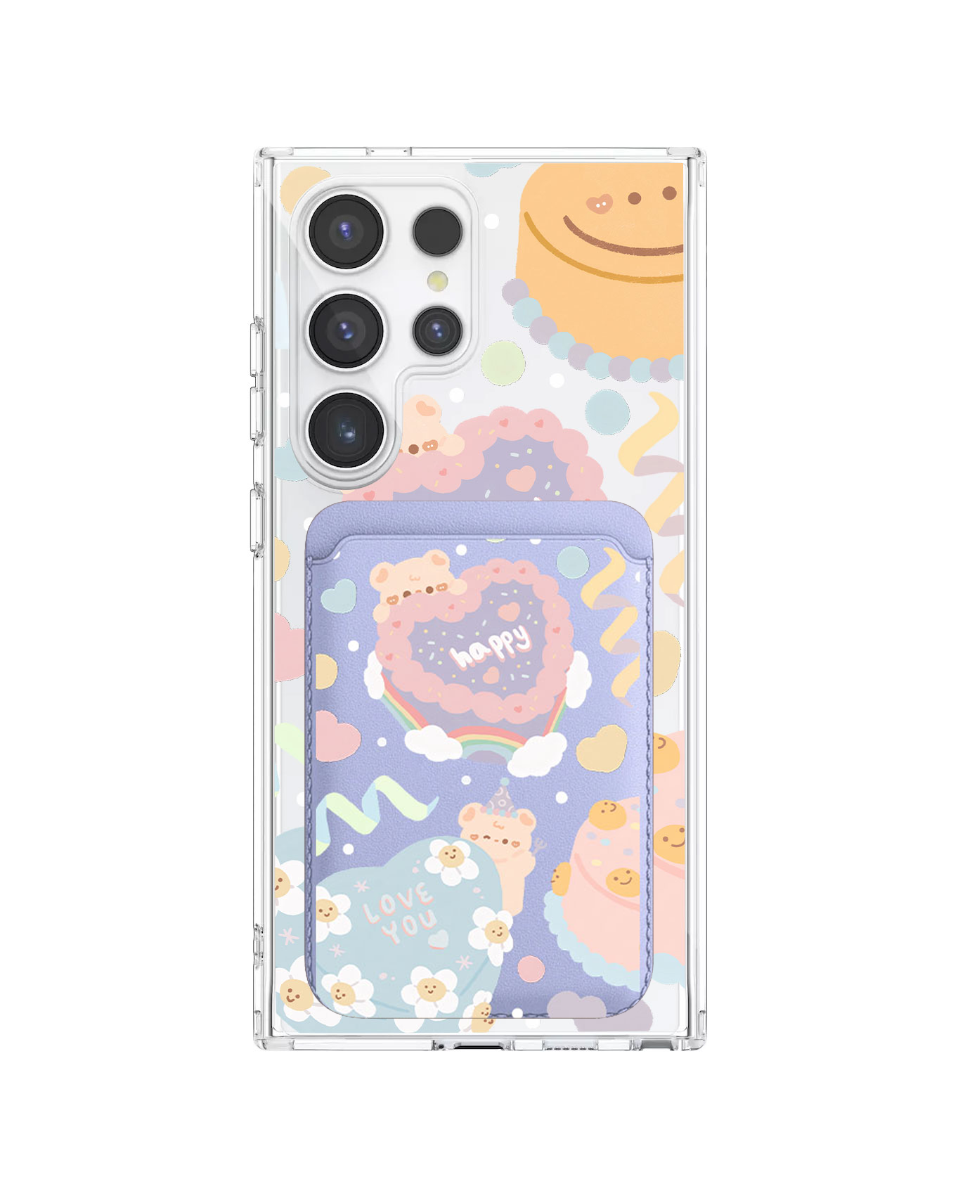 เคสกระเป๋าสตางค์แม่เหล็ก Android - Cake Party