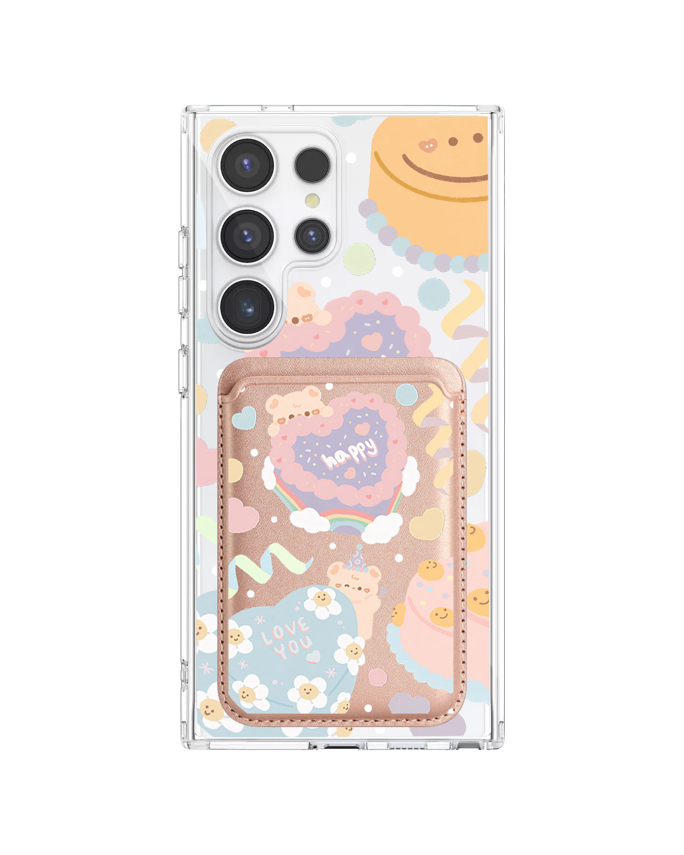 เคสกระเป๋าสตางค์แม่เหล็ก Android - Cake Party