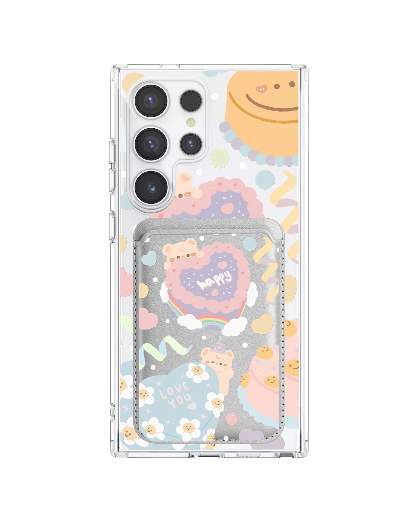 เคสกระเป๋าสตางค์แม่เหล็ก Android - Cake Party