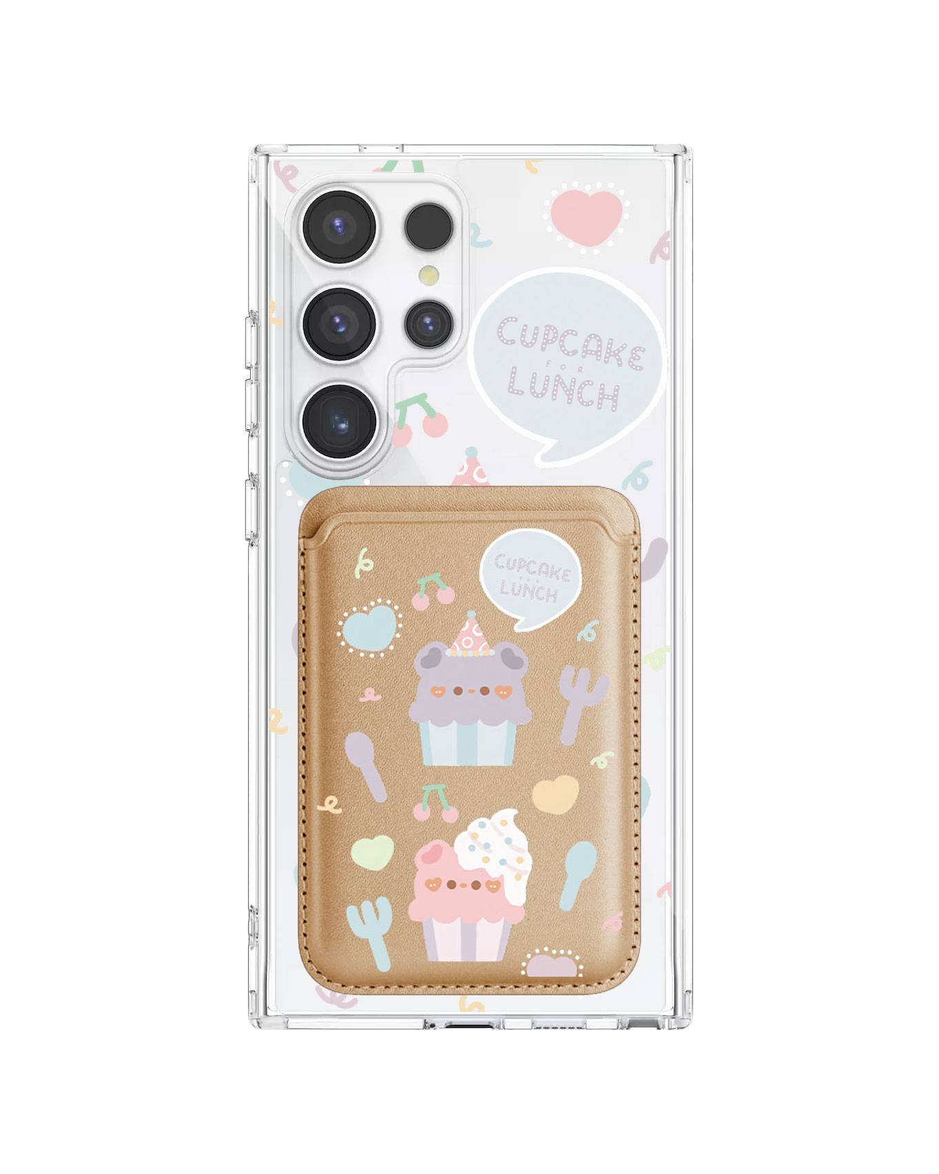 เคสกระเป๋าสตางค์แม่เหล็ก Android - คัพเค้ก