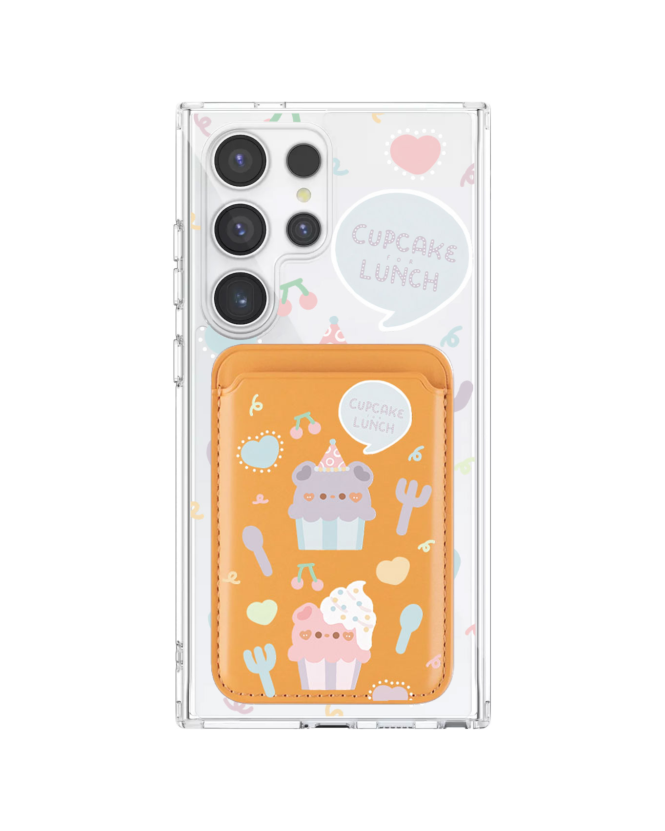 เคสกระเป๋าสตางค์แม่เหล็ก Android - คัพเค้ก