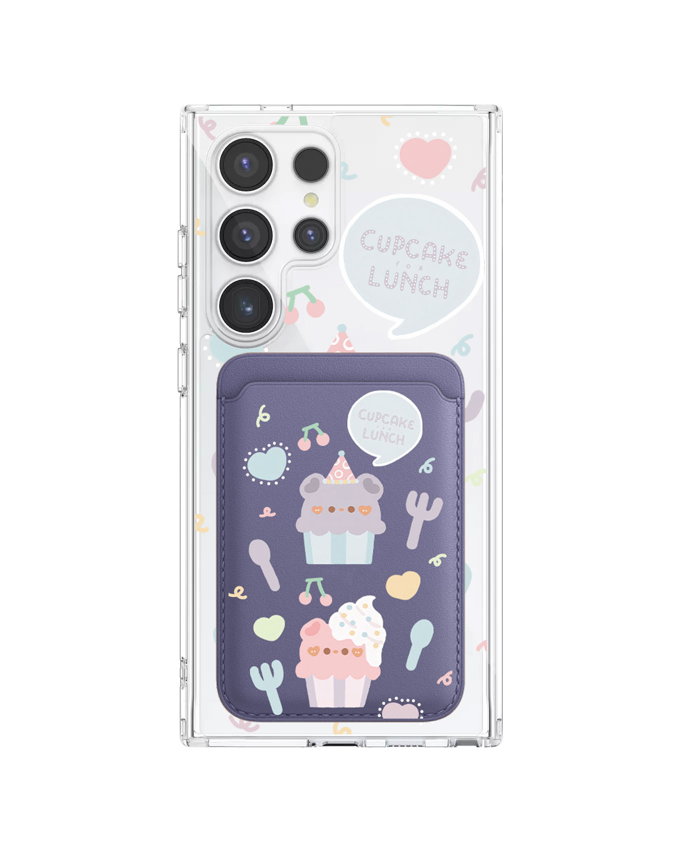 เคสกระเป๋าสตางค์แม่เหล็ก Android - คัพเค้ก