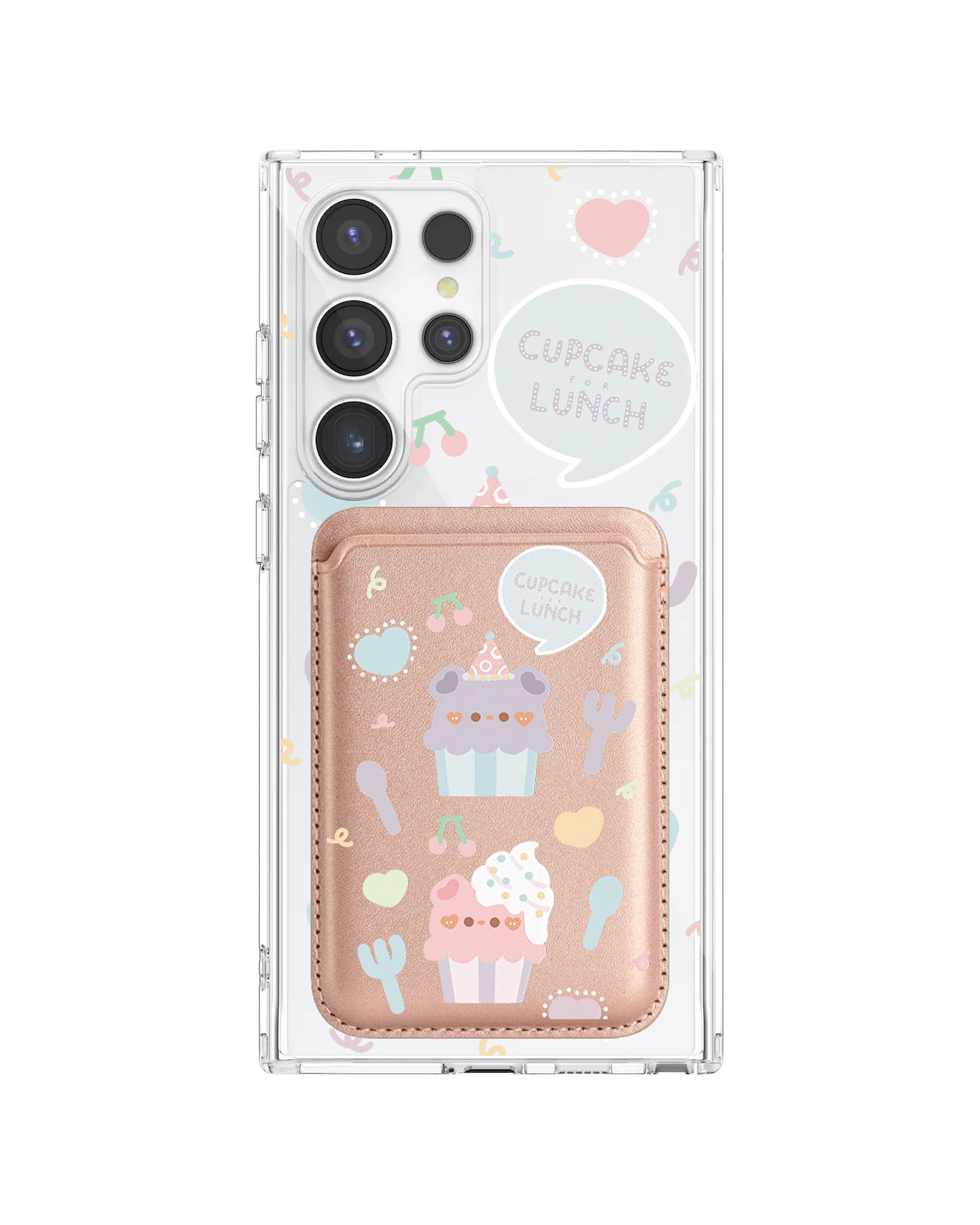 เคสกระเป๋าสตางค์แม่เหล็ก Android - คัพเค้ก