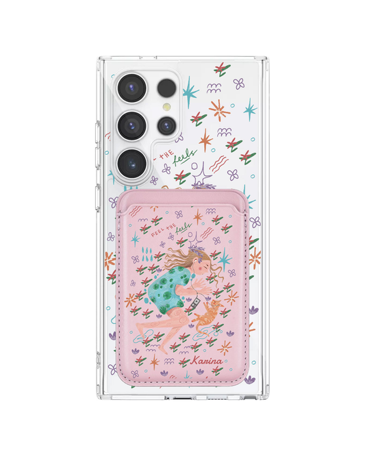 Android Magnetic Wallet Case - Feel the Feels